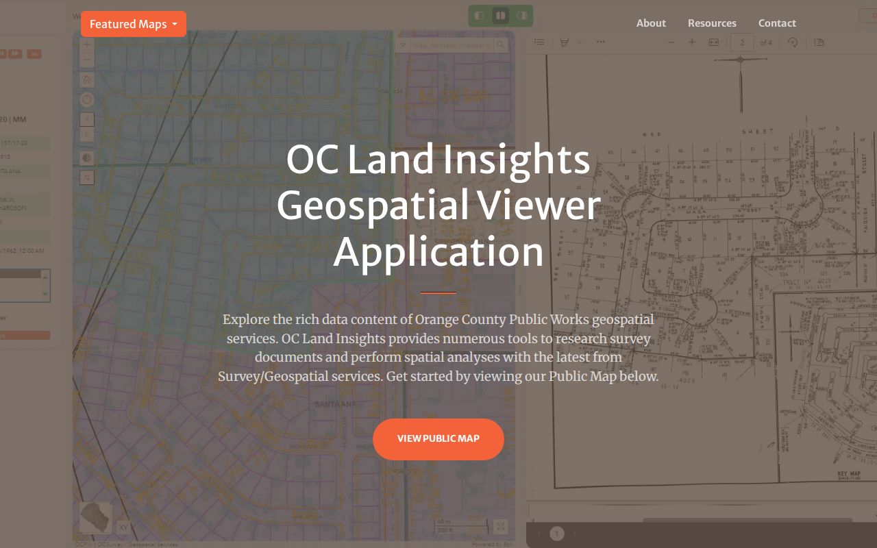 Tustin people search with OC Land Insights parcel maps