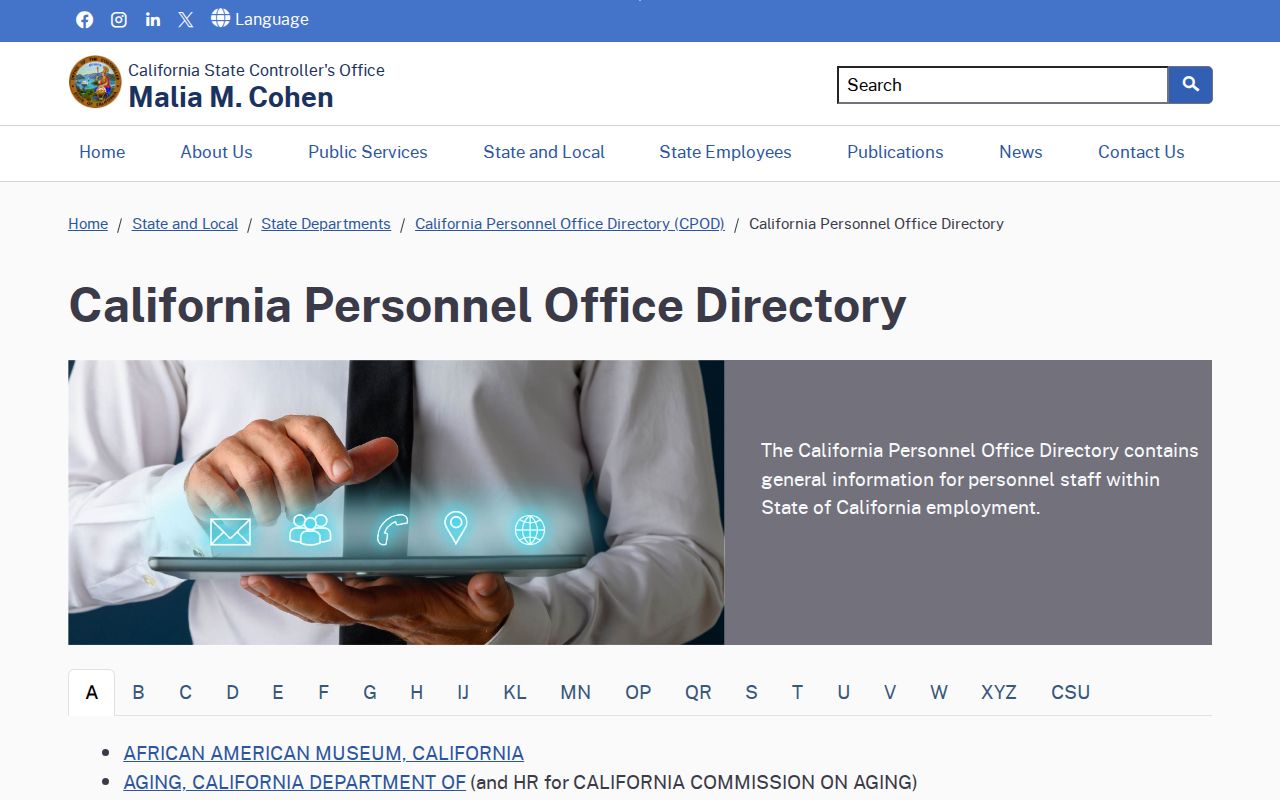 Tustin people directories research in California personnel offices